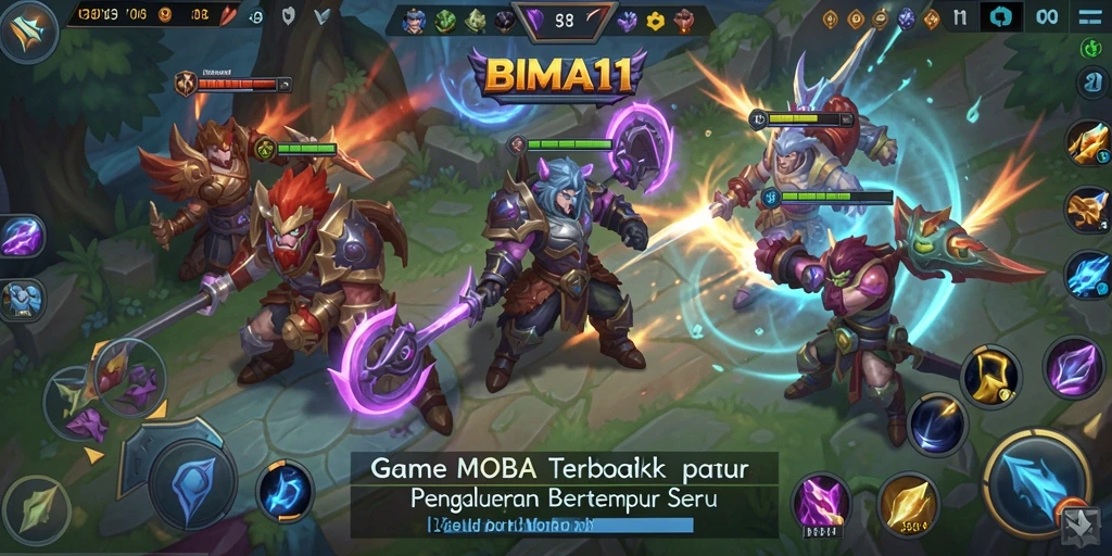 Screenshot gameplay BIMA11 yang seru dan penuh aksi.