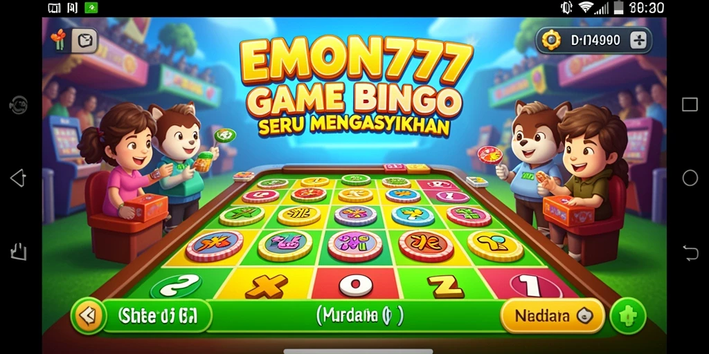 Tangkapan layar gameplay Bingo yang menarik di EMON777.