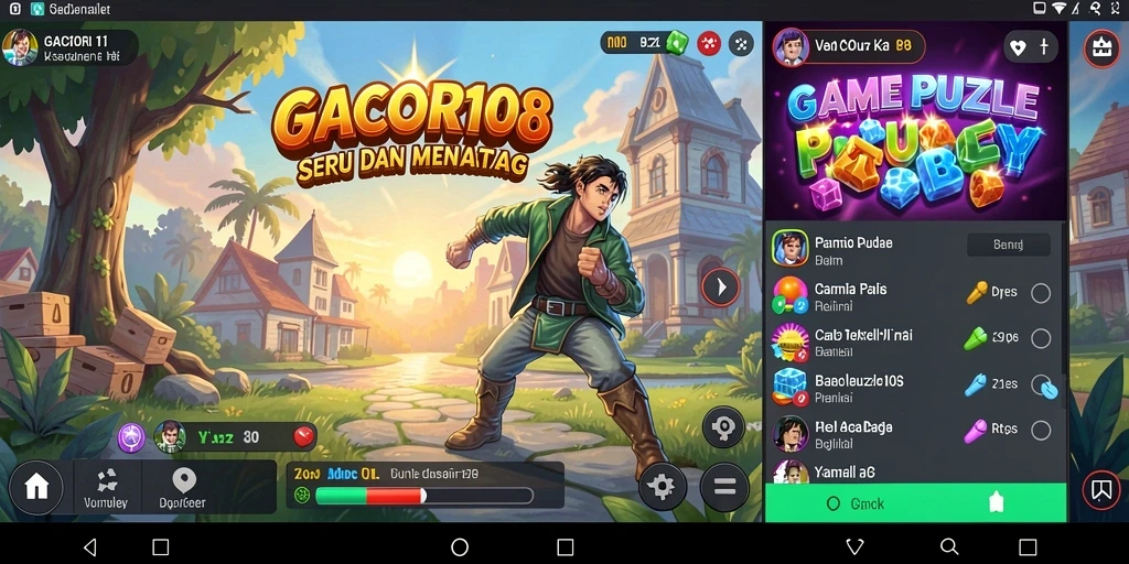 Gameplay seru GACOR108 yang menantang dan mengasyikkan.