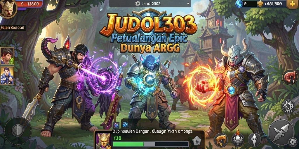 Tangkapan layar gameplay <strong>JUDOL303</strong> menampilkan aksi seru di dunia ARPG.
