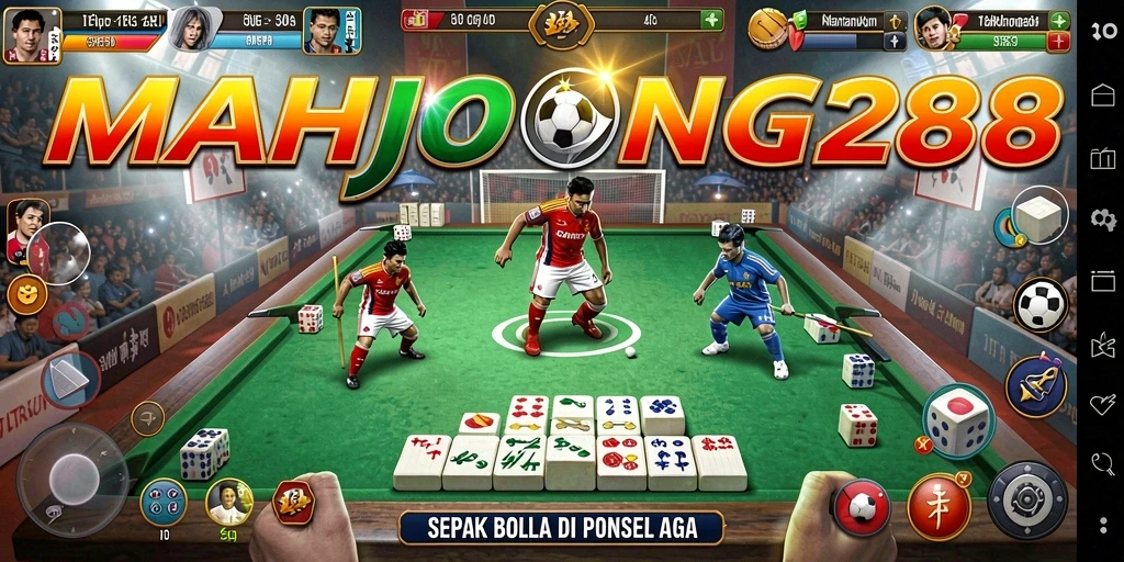 Tampilan gameplay yang mendebarkan dalam MAHJONG288.