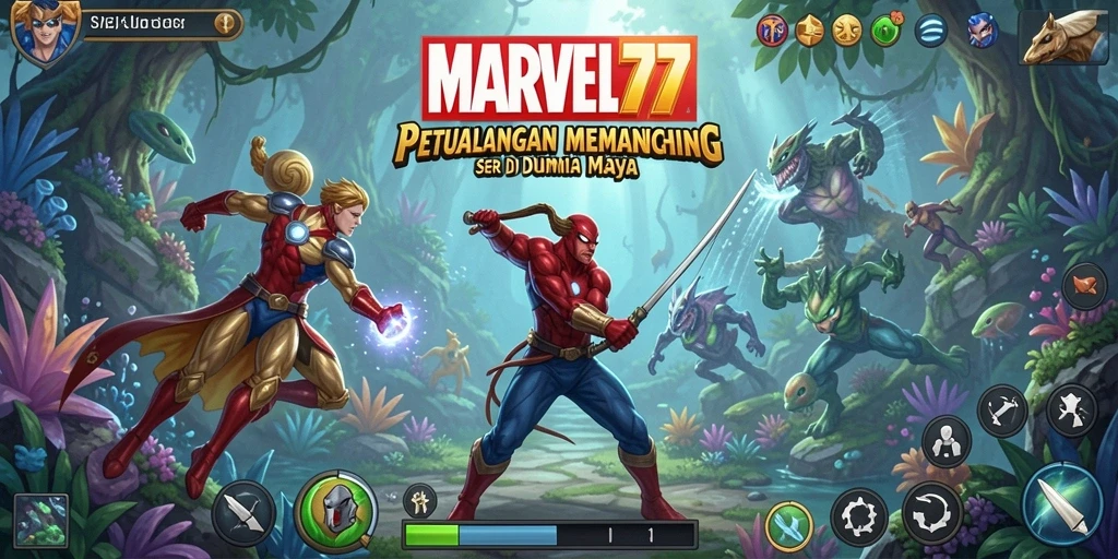 Gameplay seru MARVEL77 dengan berbagai lokasi memancing yang menakjubkan.