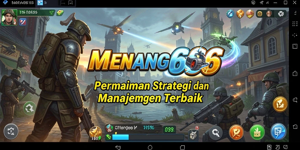 Tampilan gameplay yang mengasyikkan dan penuh strategi dalam MENANG666.