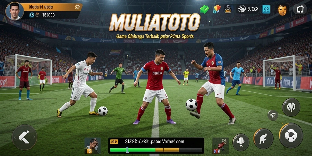 Tampilan menarik gameplay <strong>MULIATOTO</strong> dengan berbagai olahraga seru.