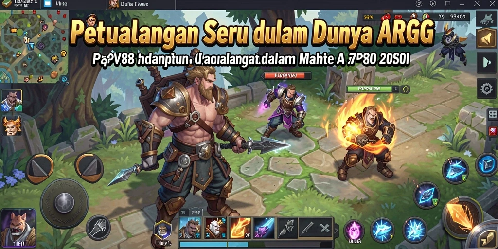 Tampilan menakjubkan dari gameplay ARPG PPV88.