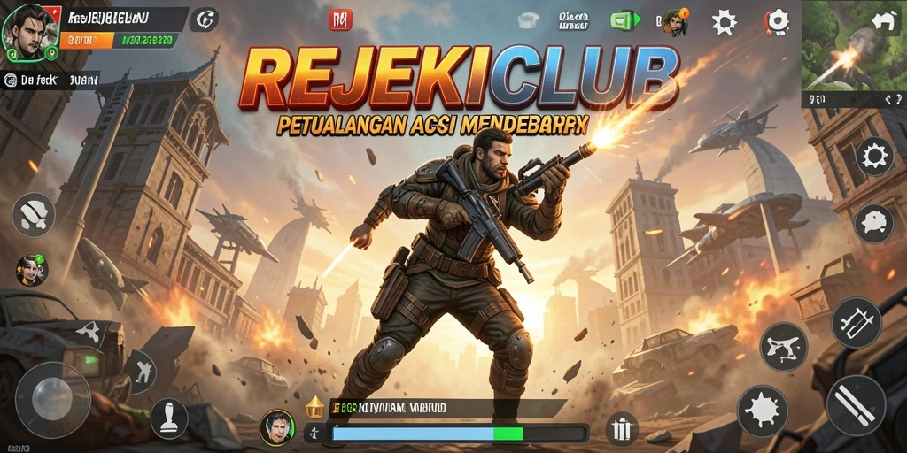 Tampilan menarik aksi gameplay di REJEKICLUB.