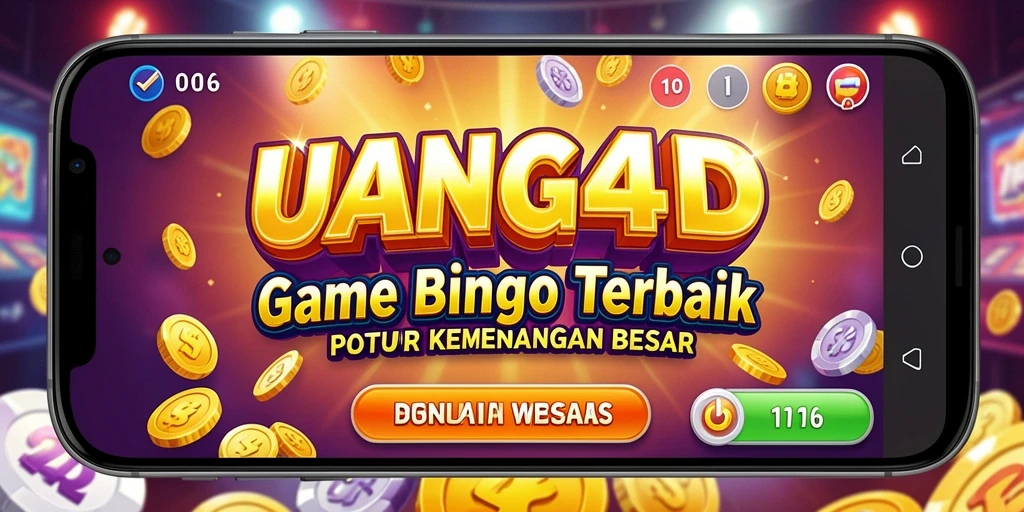 Gameplay seru dan menarik dari UANG4D sebagai game Bingo.