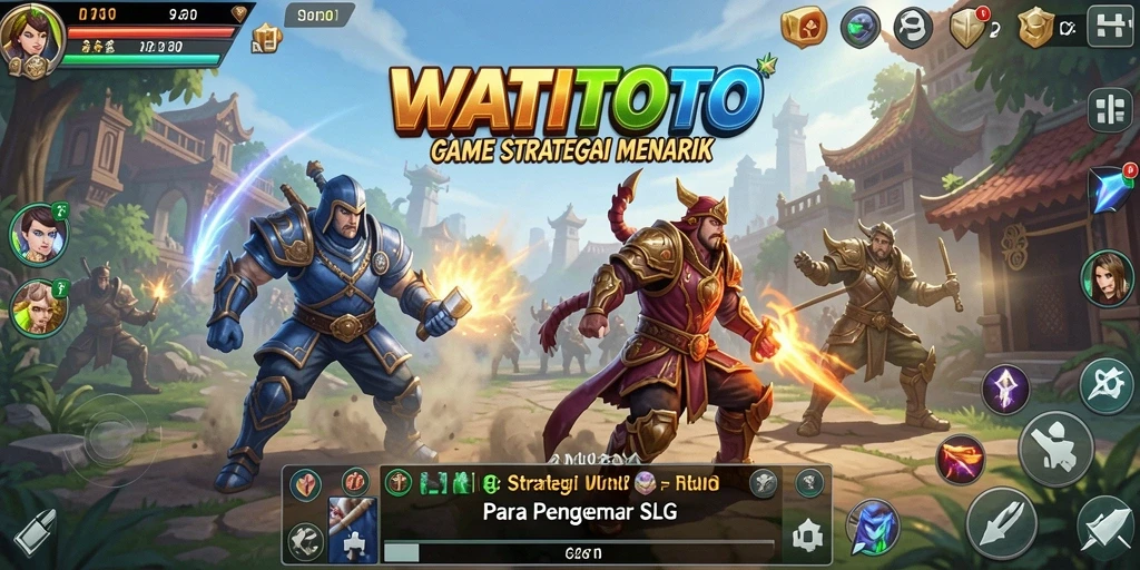 Tampilan gameplay seru dan strategis di WATITOTO.